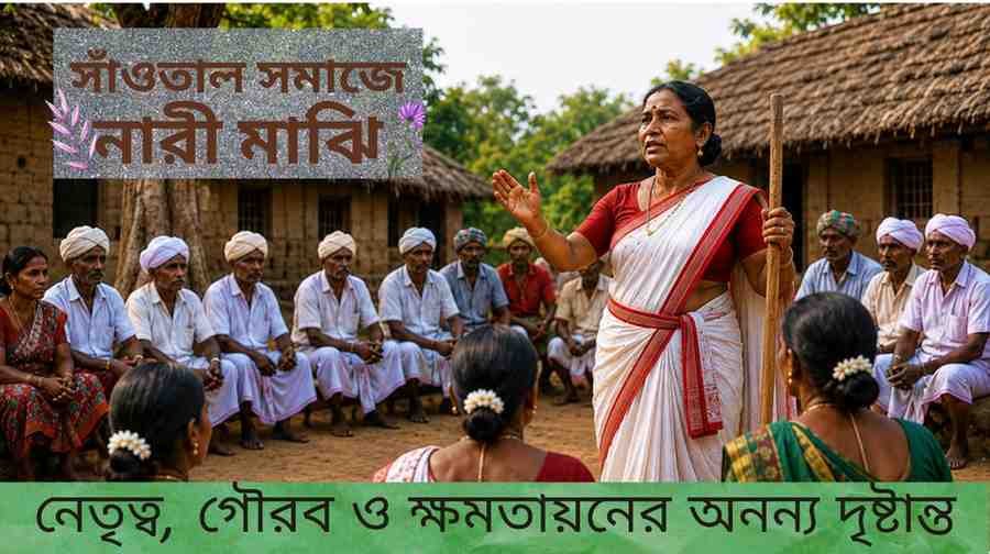 সাঁওতাল সমাজে নারী মাঝি